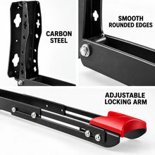 Load image into Gallery viewer, Foldable Wall Mounted Bike Rack 180° Swivel Bicycle Storage Holder 24-29" 30kg