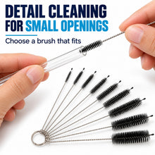 Load image into Gallery viewer, 12-Piece Bottle & Tube Cleaning Brush Set with Flexible Double-Ended Brush – detail 7