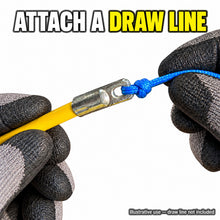 Load image into Gallery viewer, 150m x 8mm Fibreglass Duct Rodder Cable Puller with Wheeled Reel – detail 8