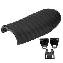Load image into Gallery viewer, Black Motorcycle Cafe Racer Seat Vintage Saddle Seat For CB Yamaha XJ