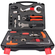 Load image into Gallery viewer, 28 Piece Bike Bicycle Repair Tool Set Home Mechanic Repair Kit Adjustable Wrench
