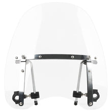 Load image into Gallery viewer, 18"x16" Motorcycle Windshield Windscreen For Harley Davidson Sportster 883 1200