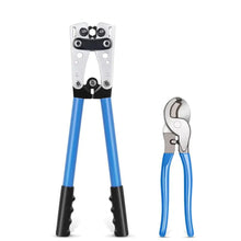 Load image into Gallery viewer, HX-50B 2x Heavy Duty crimping crimper hand ratchet terminal crimp pliers