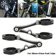 Load image into Gallery viewer, 39mm-41mm Motorcycle Headlight Fork Tube Bracket Holder Head Lamp Mount Clamp