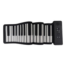 Load image into Gallery viewer, Roll Up Piano 88 Keys Hand-rolling Portable waterproof Silicone Piano for kids
