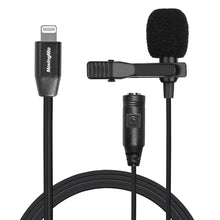 Load image into Gallery viewer, RL3 PRO Lavalier Microphone for Smartphones iPad and iPod touch