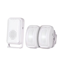 Load image into Gallery viewer, Wireless Motion Sensor Alarm Door Chime for Business 2 Detector & 1 Receiver
