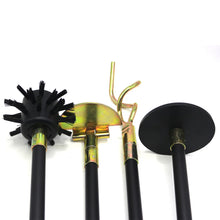 Load image into Gallery viewer, 10 x 3ft Drain Rod Set 3/4in Thread Brass Ferrules 14pcs