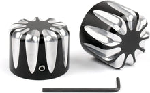 Load image into Gallery viewer, CNC Cut Front Axle Cap Nut Cover for Harley Electra Glide Sportster Motor Cool