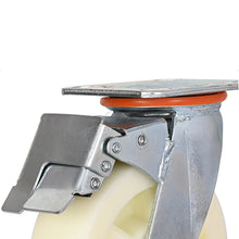 Load image into Gallery viewer, 4 pcs 6-inch 150mm Extra Heavy Duty Industrial Swivel Castors with Nylon Wheel