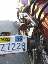 Load image into Gallery viewer, Motorcycle Motorbike Black Turn Signal Blinker Light Red Bullet Indicator 10mm