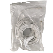 Load image into Gallery viewer, 20m White Ethernet Network Lan Cable CAT6 UTP 1000Mbps RJ45 8P8C