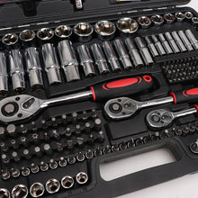 Load image into Gallery viewer, 216 Piece Socket Set Household Car 1/2" & 1/4"& 3/8" Tool Kit