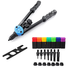 Load image into Gallery viewer, 70 pcs Manual Riveter Gun Riveting Machine Nut Tool M3-M12