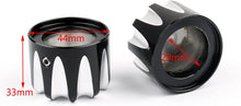 Load image into Gallery viewer, CNC Cut Front Axle Cap Nut Cover for Harley Electra Glide Sportster Motor Cool