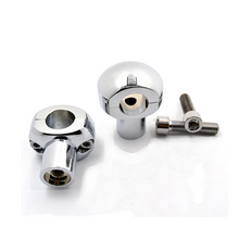 Load image into Gallery viewer, 1" 25mm Handlebar Riser Clamp Harley Bobber Chopper Suzuki Yamaha Kawasak Chrome