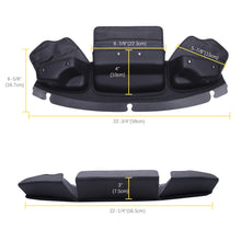 Load image into Gallery viewer, 3 Pocket Fairing Pouch Windshield Bag For Harley Touring Street Glide FLHX 14-up