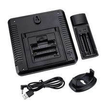 Load image into Gallery viewer, TS-6210 Multifunctional Wireless Thermometer Hygrometer Alert Clock Calendar