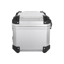 Load image into Gallery viewer, Silver 45L Motorcycle Rear Top Box Luggage 45L Tail Carrier
