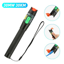 Load image into Gallery viewer, 30mW 30Km Fiber Optic Test Pen Red Light Source