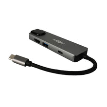 Load image into Gallery viewer, 6 IN 1 USB Type C to 4K HDMI LAN USB3.0 USB-C PD SD TF Carder Read Hub Adapter