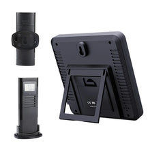 Load image into Gallery viewer, TS-6210 Multifunctional Wireless Thermometer Hygrometer Alert Clock Calendar