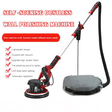 Load image into Gallery viewer, 1250W 225mm Self Sucking Dustless Wall Polishing Machine long Rod LED