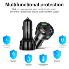 Load image into Gallery viewer, YSY-395KC Car Universial Triple Port USB QC3.0 Charger