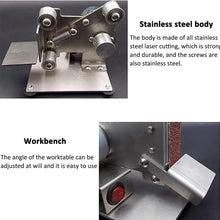 Load image into Gallery viewer, Belt Sander Grinder Polishing Grinding Mini Electric Multifunctional Home DIY