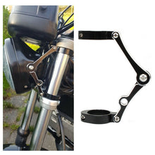 Load image into Gallery viewer, 39mm-41mm Motorcycle Headlight Fork Tube Bracket Holder Head Lamp Mount Clamp
