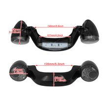 Load image into Gallery viewer, Bullet Rear Turn Signal Light Bar LED for Harley Touring Road Glide Glossy Black