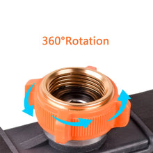 Load image into Gallery viewer, 1/2" 3/4" 4 Way Garden Tap Connectors Garden Hose Pipe Splitter