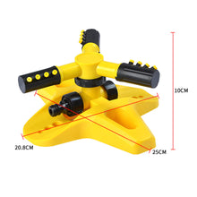 Load image into Gallery viewer, Garden Lawn Sprinkler Automatic 360 Degree Rotating Coverage Water Sprinkler
