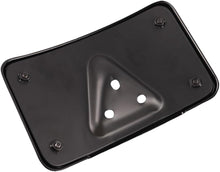 Load image into Gallery viewer, Black Curved Laydown License Plate Mount Bracket For Harley Dyna FXD Sportster
