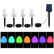 Load image into Gallery viewer, YH1010 Solar Ball Lights Christmas party decoration led ball egg sphere light