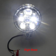 Load image into Gallery viewer, 5.75" Chrome LED daymaker bullet headlight Harley Sportster dyna softail XL