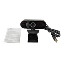 Load image into Gallery viewer, 1080P 60FPS USB Computer Camera Mic Built-in Noise Reduction 88° Wide-Angle