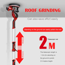 Load image into Gallery viewer, 1250W 225mm Self Sucking Dustless Wall Polishing Machine long Rod LED