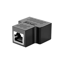 Load image into Gallery viewer, 2 x RJ45 Ethernet LAN Network Y Splitter Double Adapter Cable Connector CAT5/6/7