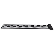 Load image into Gallery viewer, Roll Up Piano 88 Keys Hand-rolling Portable waterproof Silicone Piano for kids