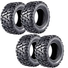 Load image into Gallery viewer, 4pcs 25x10-12 25x8-12 Front Rear Tyre for ATV Quad Dirt Bike Buggy Go Kart Mower
