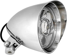 Load image into Gallery viewer, 5.75" Chrome LED daymaker bullet headlight Harley Sportster dyna softail XL