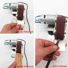 Load image into Gallery viewer, Belt Sander Grinder Polishing Grinding Mini Electric Multifunctional Home DIY