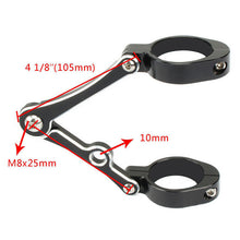 Load image into Gallery viewer, 39mm-41mm Motorcycle Headlight Fork Tube Bracket Holder Head Lamp Mount Clamp