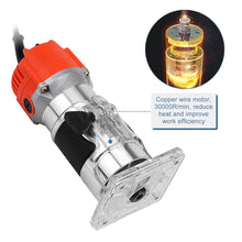 Load image into Gallery viewer, Trimming Machine Router Tool Edge Mill Wood Surface Treatment of Curve Cutting