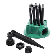 Load image into Gallery viewer, 360-degree garden automatic multi-head sprinkler watering sprinkler