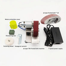 Load image into Gallery viewer, Belt Sander Grinder Polishing Grinding Mini Electric Multifunctional Home DIY