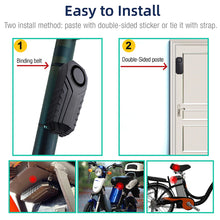 Load image into Gallery viewer, Bicycle Alarm Anti-Theft for Bike Motorcycle Car Vehicles with Remote Control