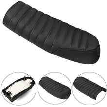 Load image into Gallery viewer, Black Motorcycle Cafe Racer Seat Vintage Saddle Seat For CB Yamaha XJ
