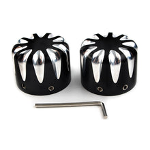 Load image into Gallery viewer, CNC Cut Front Axle Cap Nut Cover for Harley Electra Glide Sportster Motor Cool